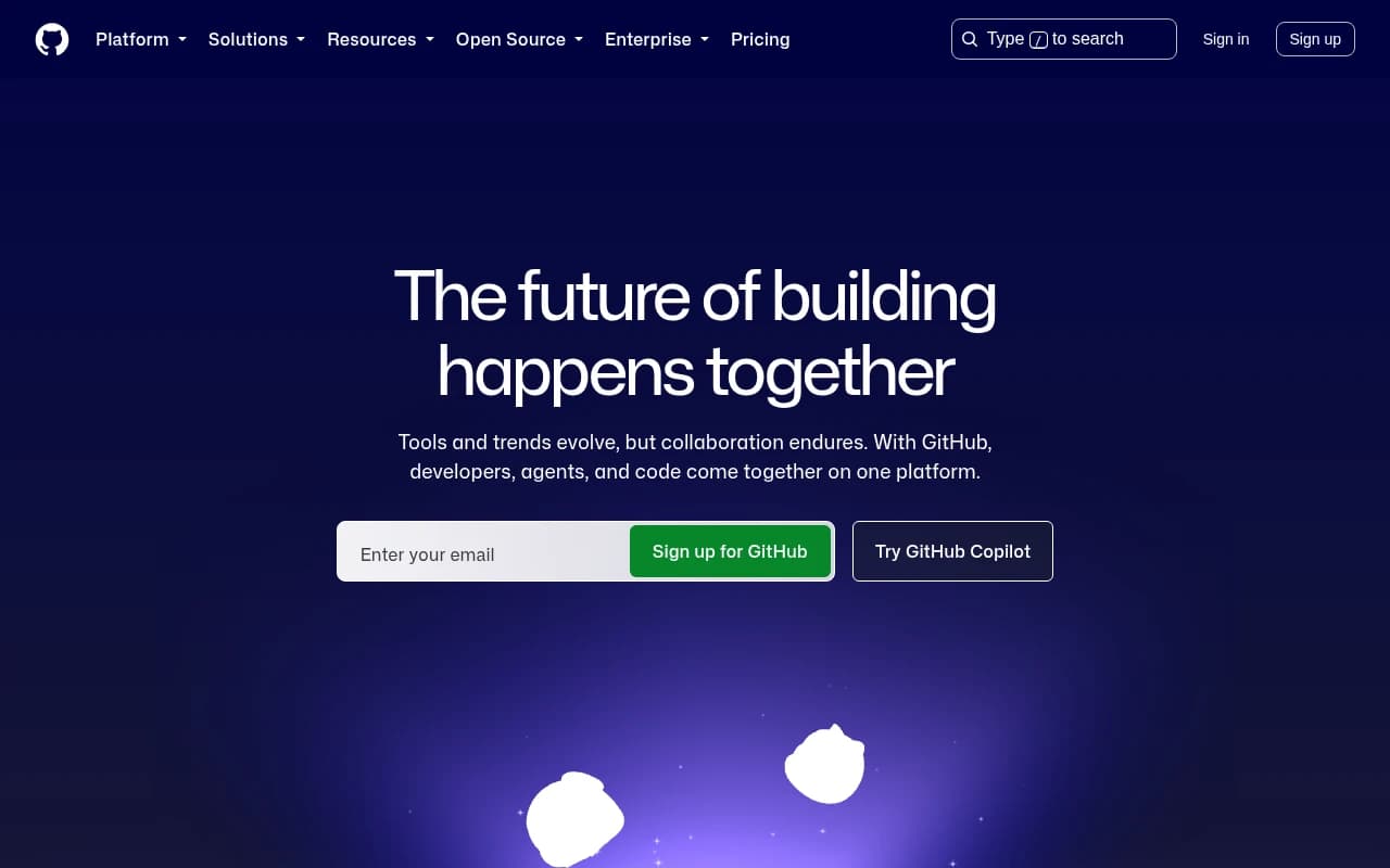 Screenshot captured from github.com