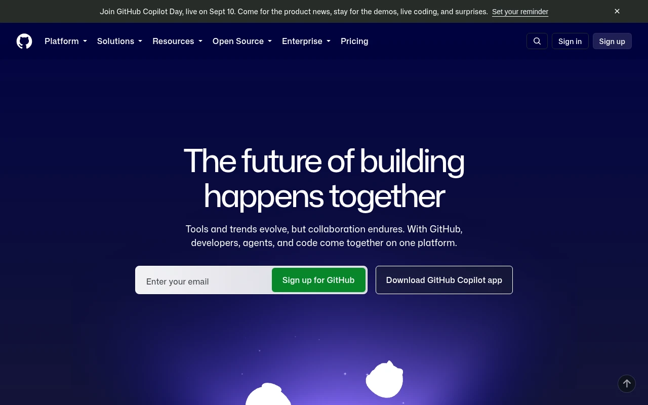 Screenshot captured from github.com