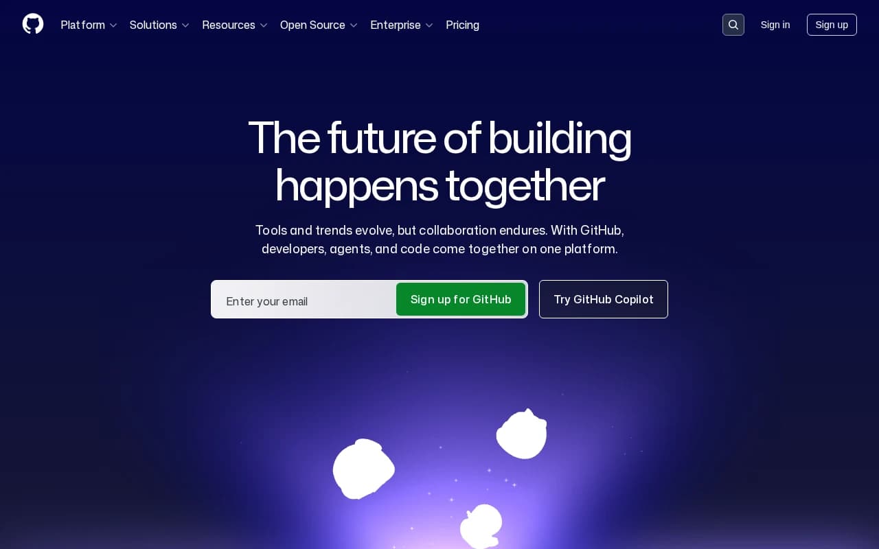 Screenshot captured from github.com