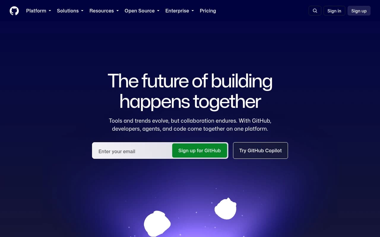 Screenshot captured from github.com