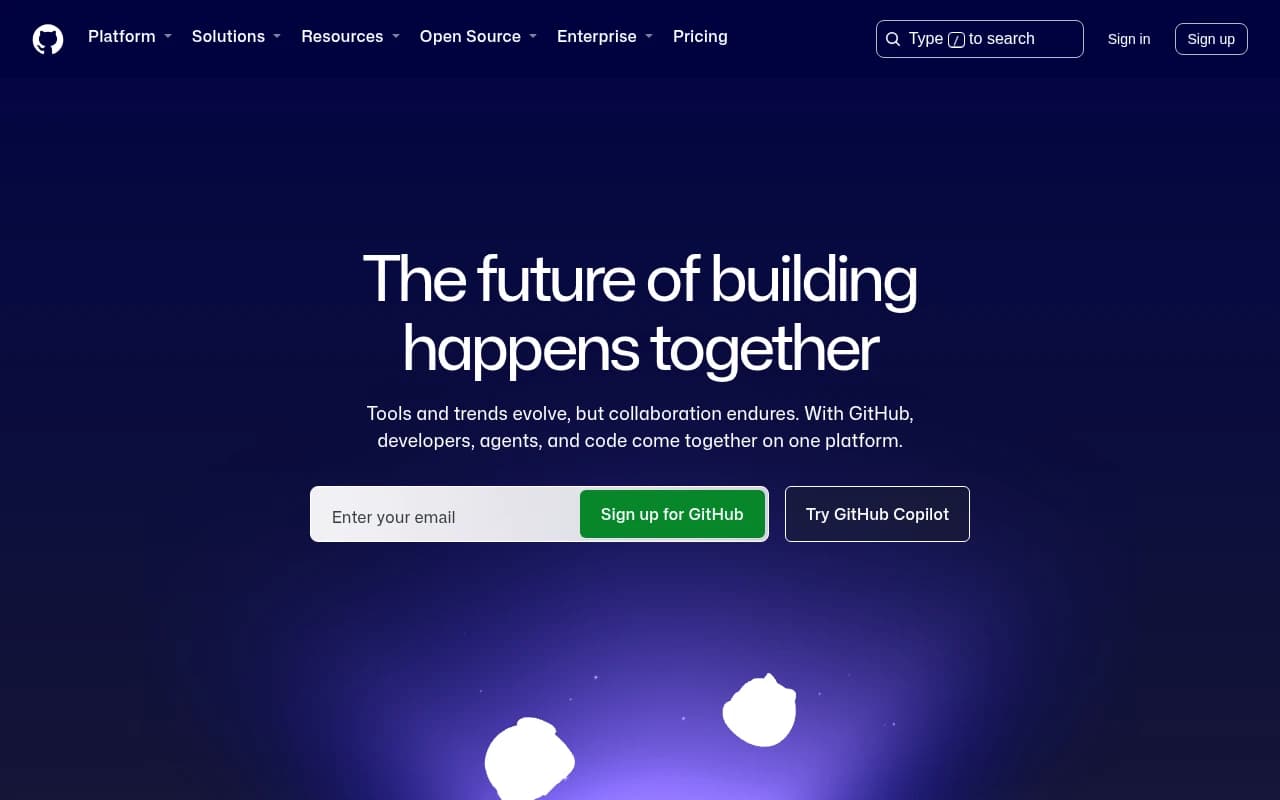 Screenshot captured from github.com