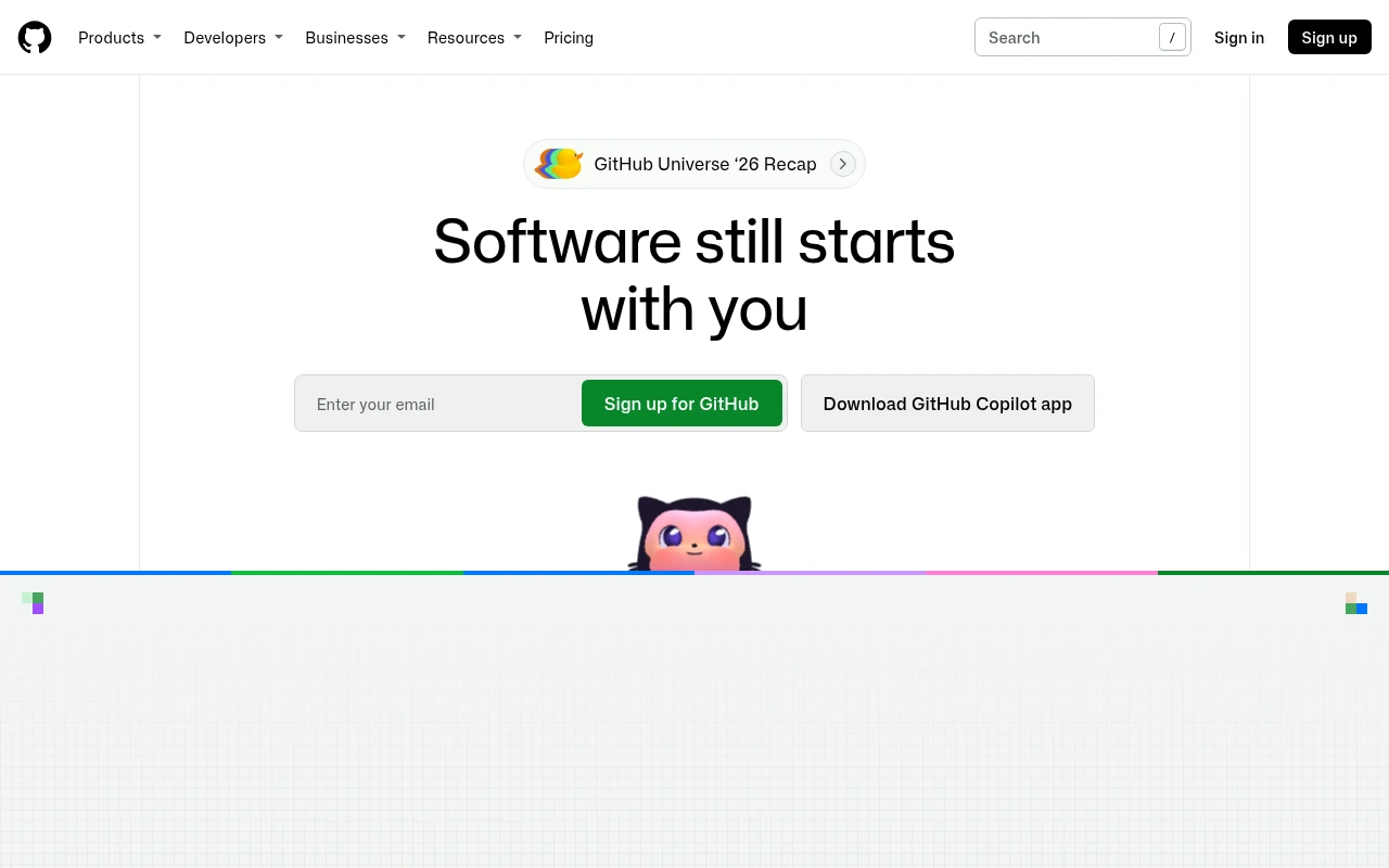 Screenshot captured from github.com