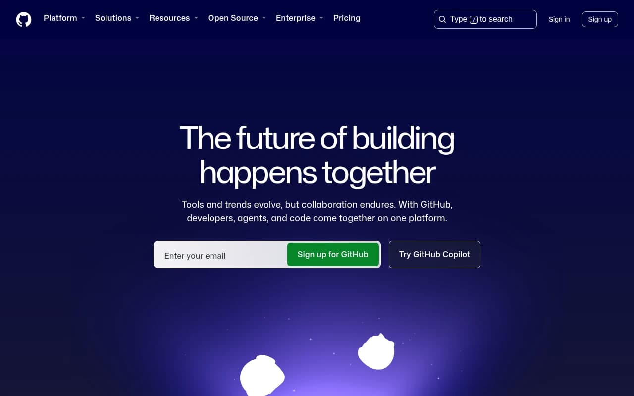 Screenshot captured from github.com