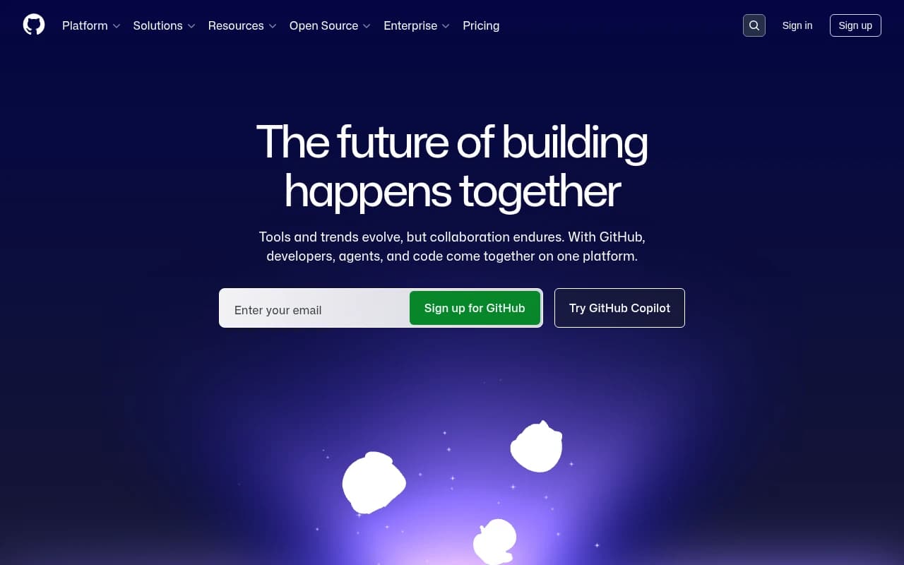 Screenshot captured from github.com