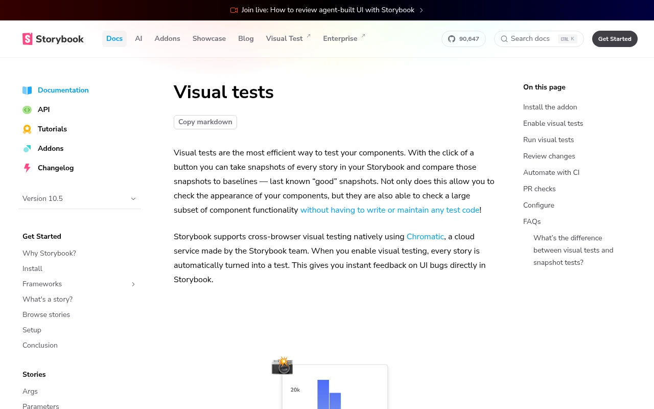 Storybook Screenshot Testing: Catch Component Regressions (Without Chromatic)